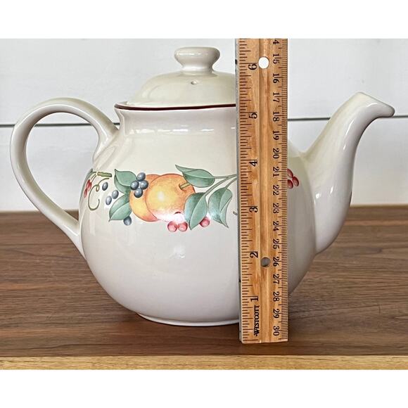 Teapot & Lid Abundance (Corelle) by Corning Corelle Replacement 1990 - Picture 9 of 10